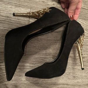 Black Elegant shoes sz 6